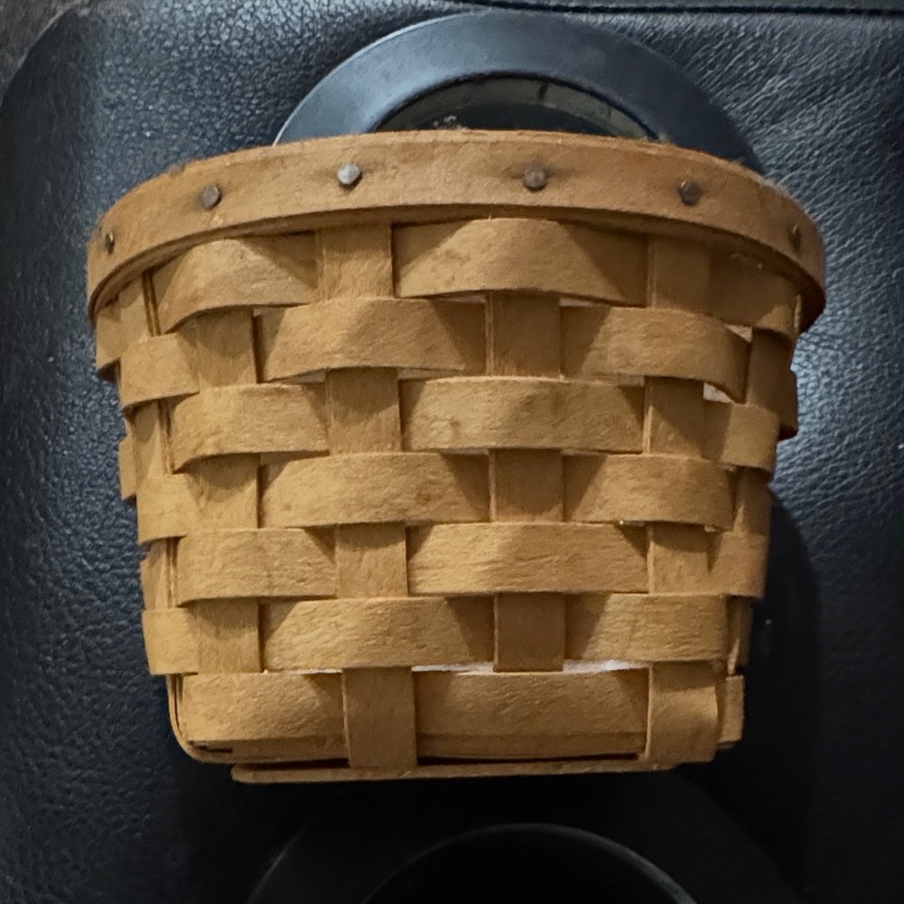 Longaberger Handwoven Brown Basket
